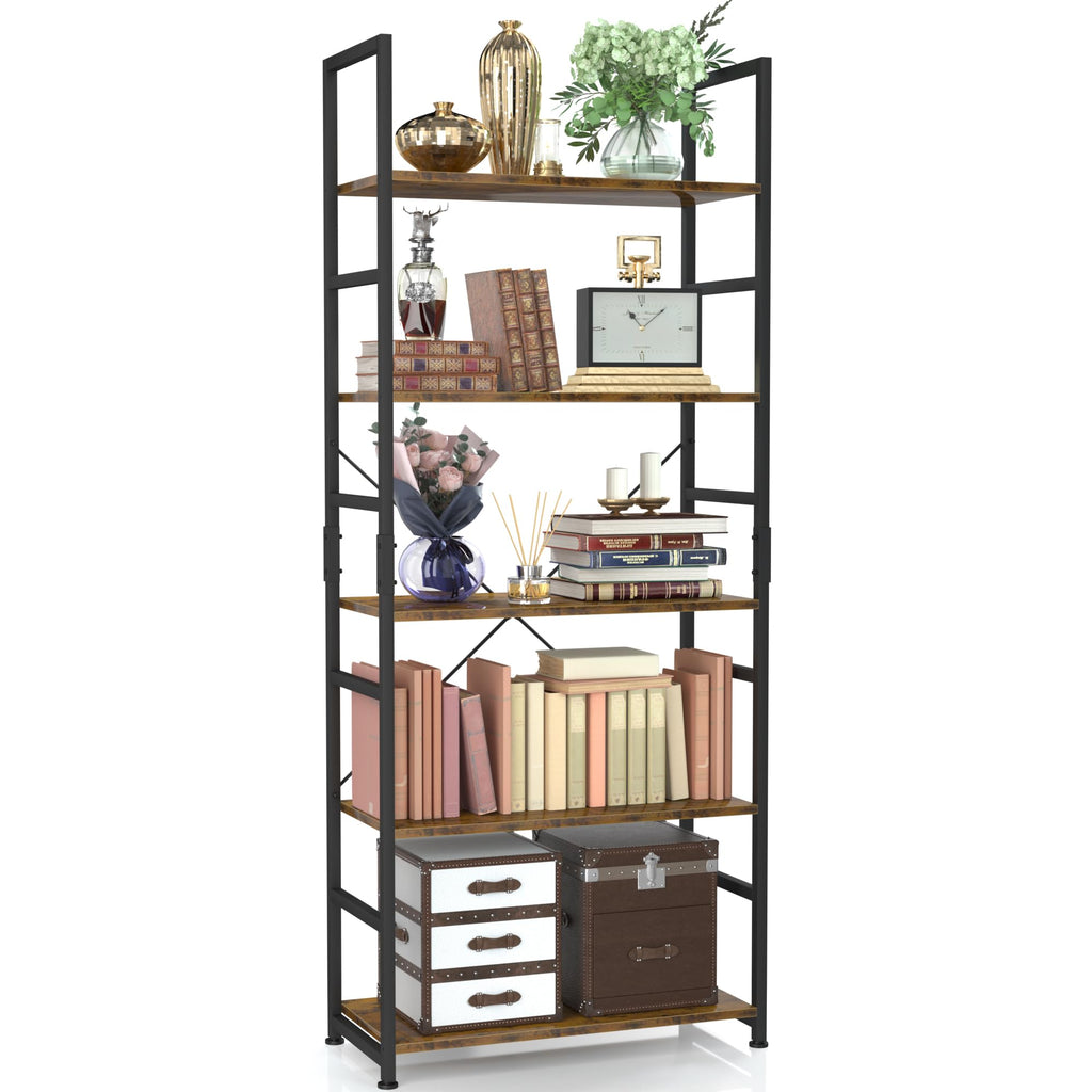 5 Tier Freestanding Bookshelf C165044