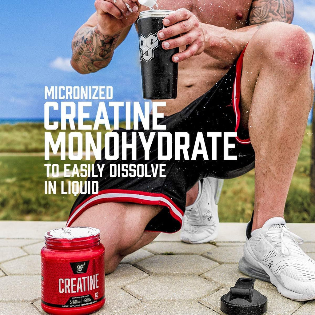 Micronized Creatine Monohydrate Powder, 5g per Serving, 60 Servings K83198