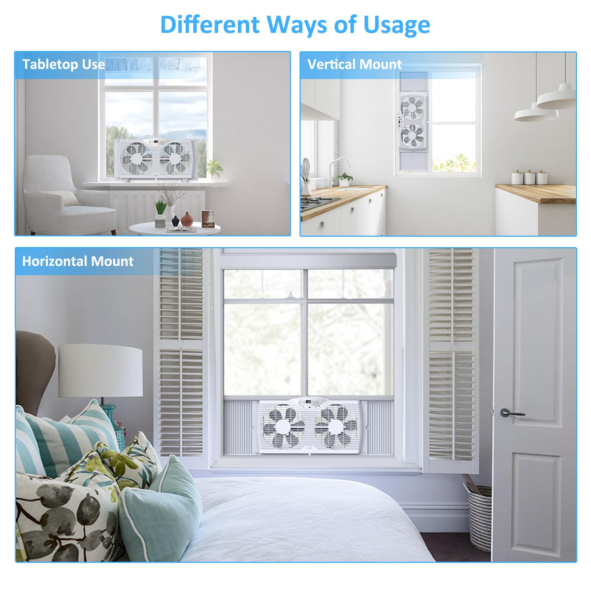 9'' Window Fan with Thermostat Y5750