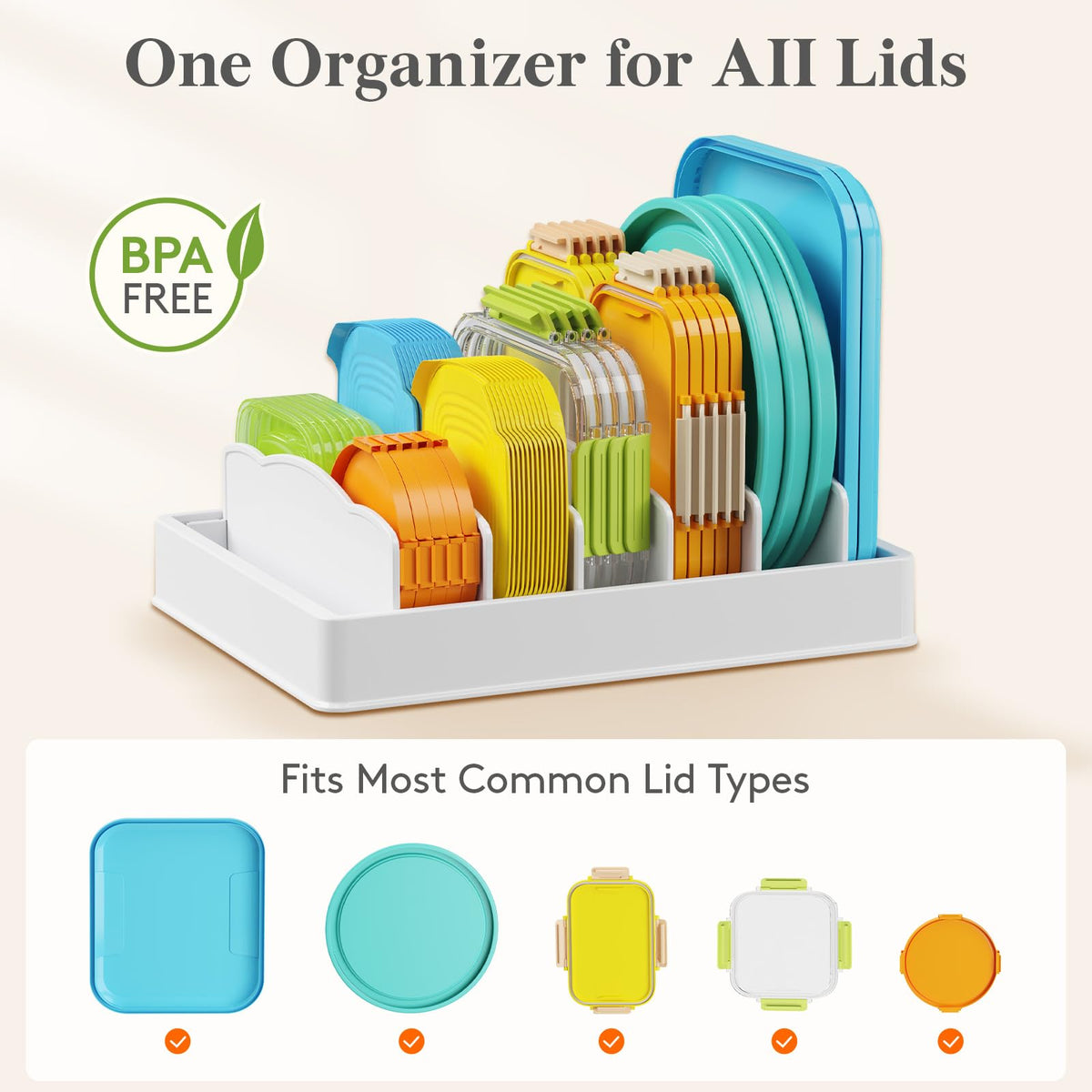 Kitchen Cabinet Organizer with 7 Sections M429700
