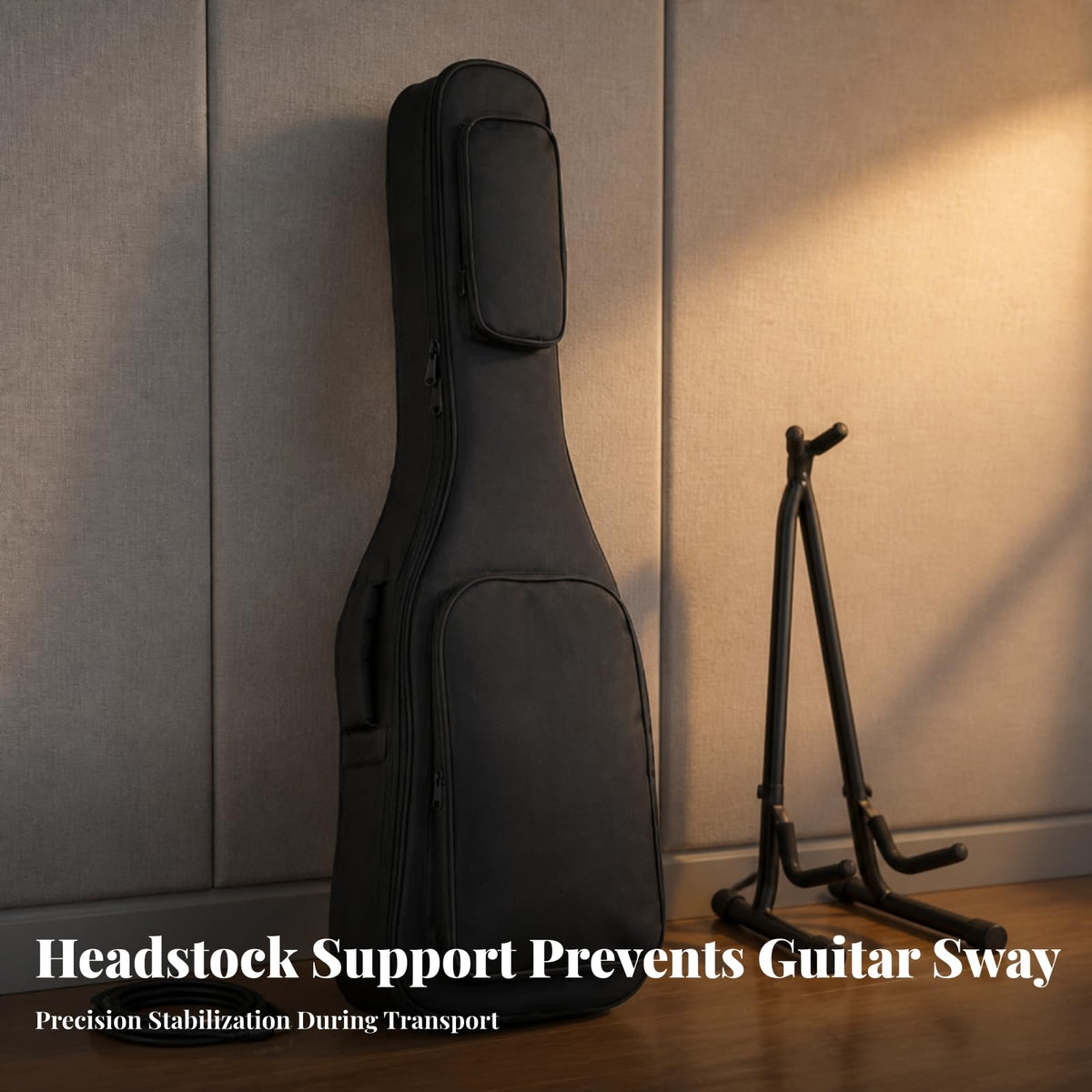 Electric Guitar Carrier Case with 15mm Padding Oxford Cloth Gig Bag G50278