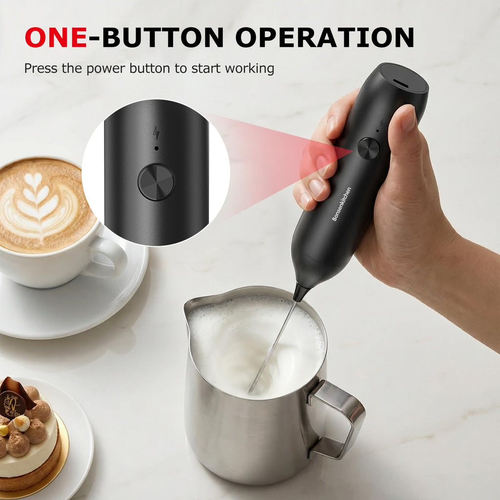 Rechargeable Handheld Milk Frother T49853