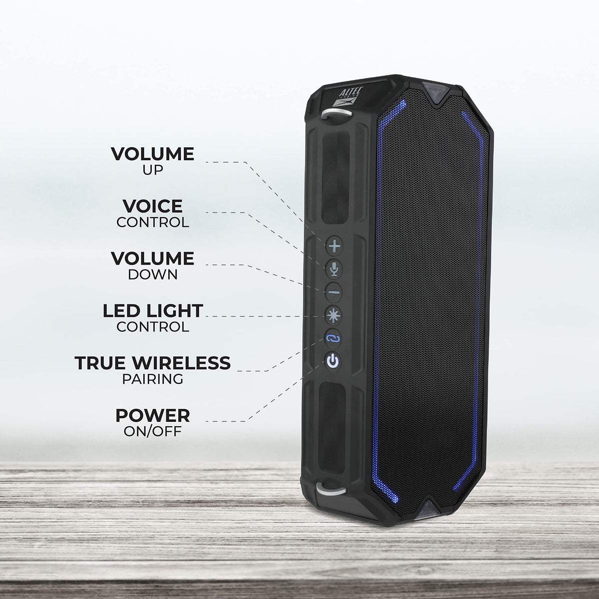 Bluetooth Speaker USB Type-C Rechargeable Portable Speaker W7366