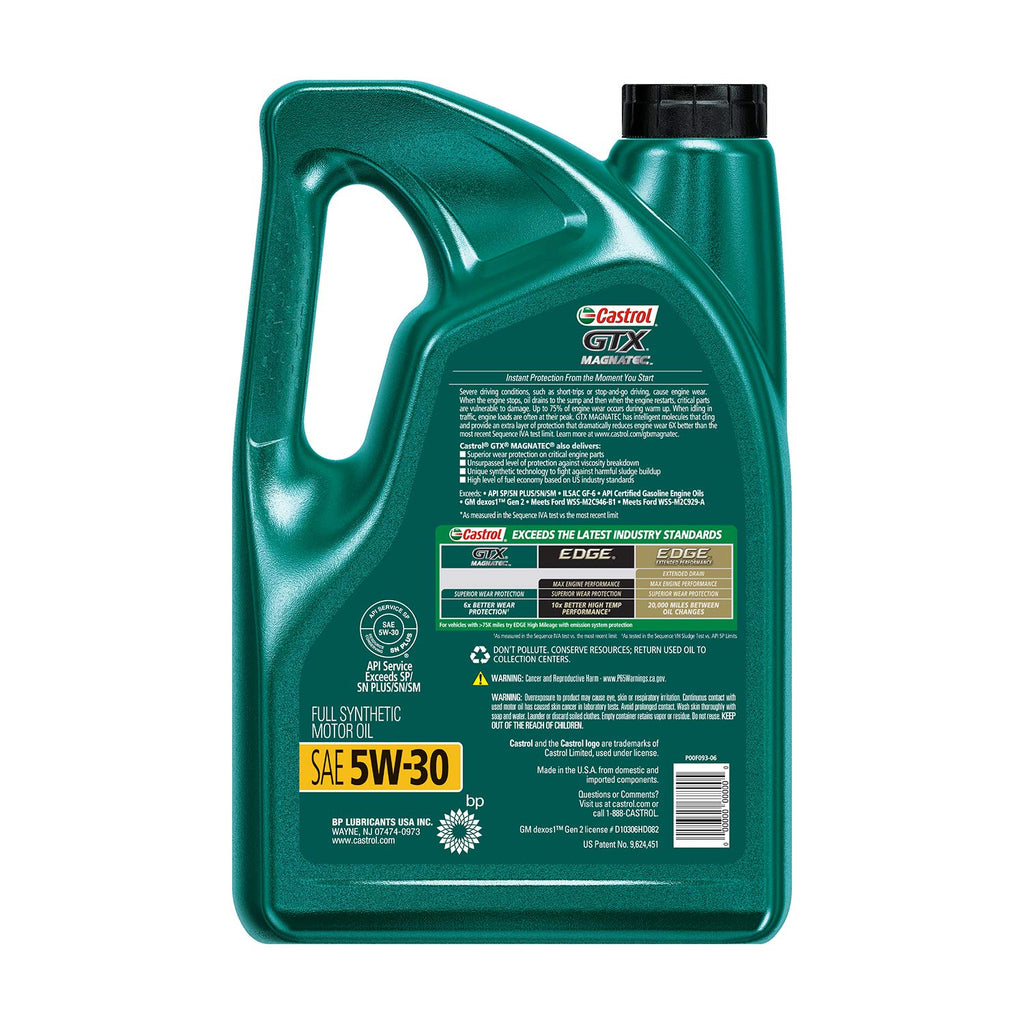 5W-30 Full Synthetic Motor Oil 5 Quart G43845