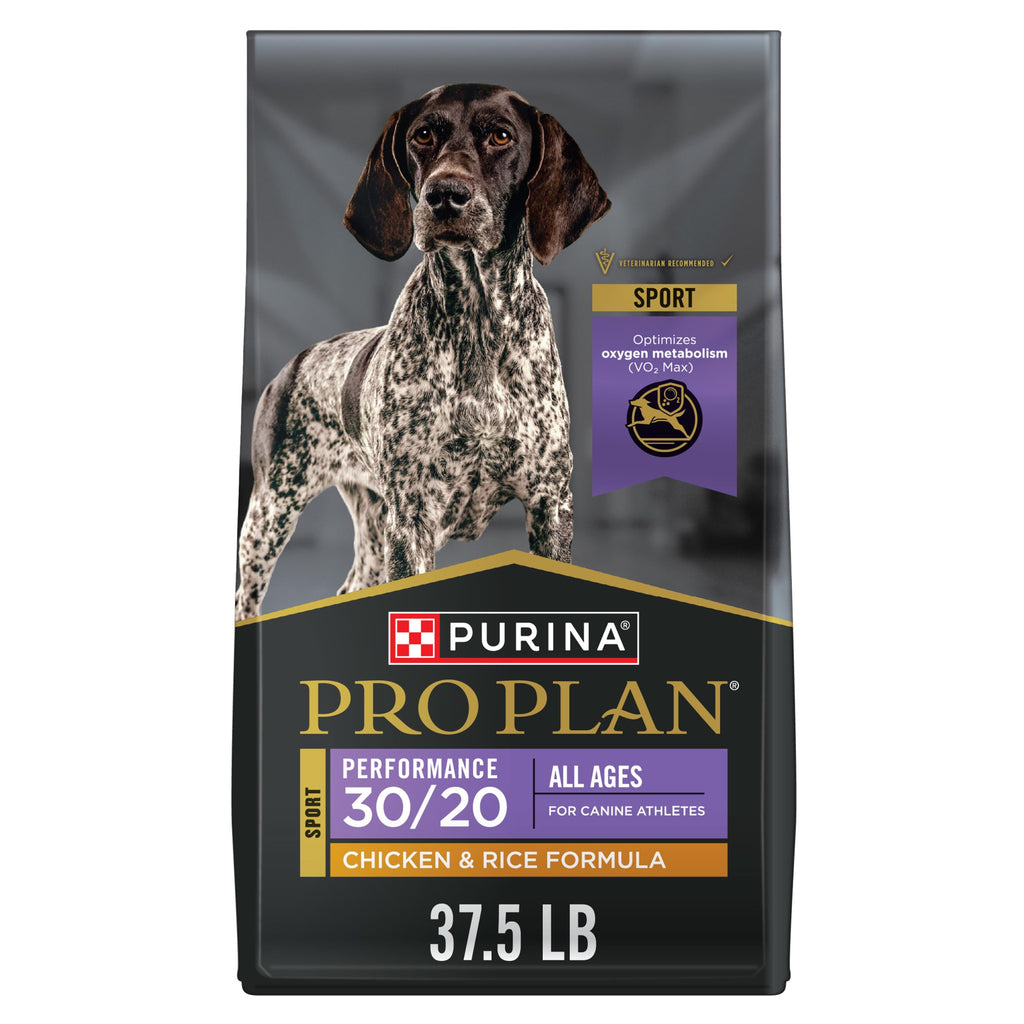 High Protein Dry Dog Food, Chicken, 37.5 lb Bag W220888