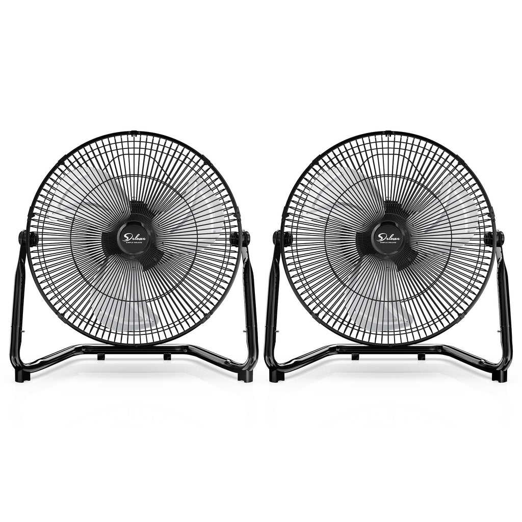 20" 3-Speed High Velocity Industrial Floor Fan, 2 Pack P228114
