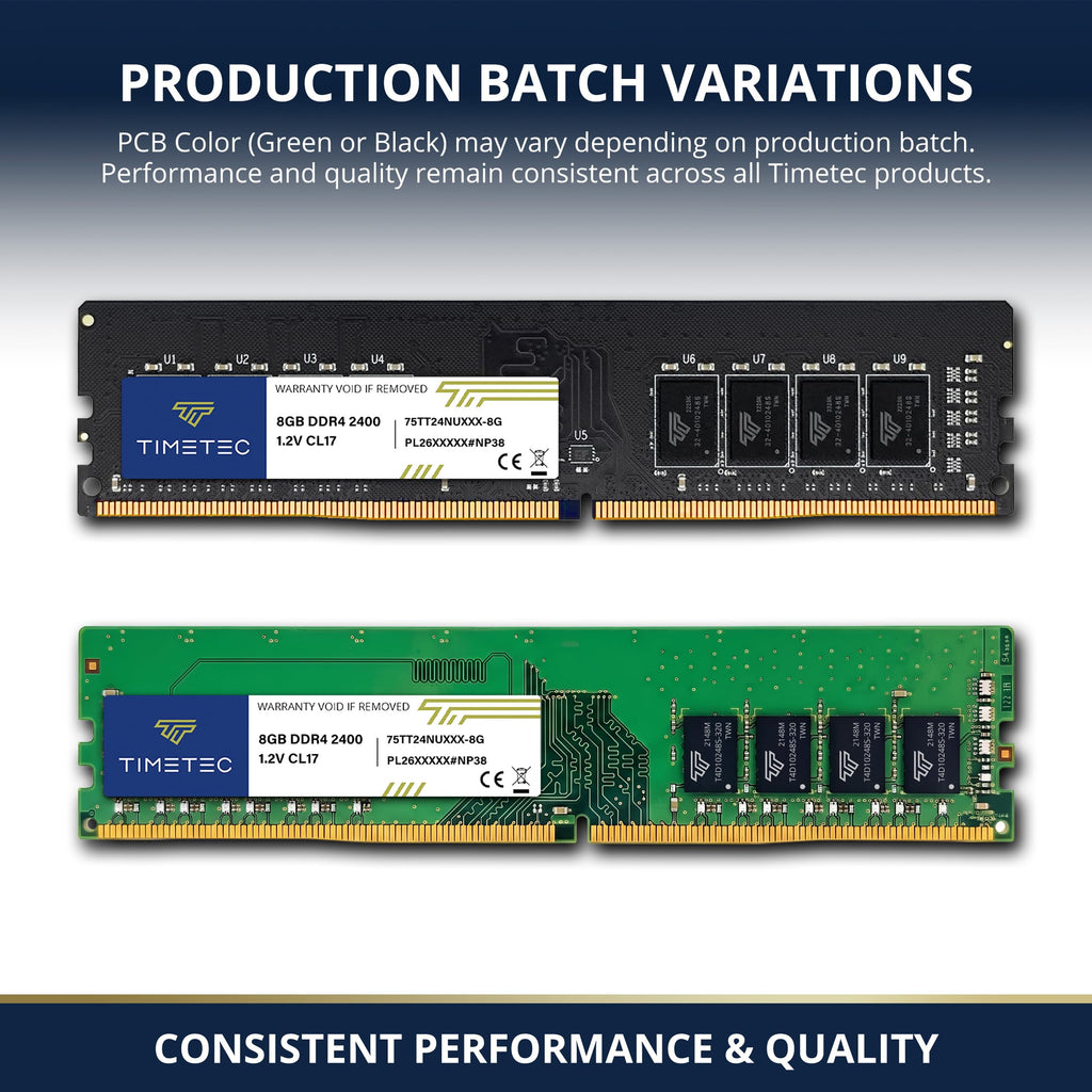 16GB Kit DDR4 2400MHz UDIMM Desktop RAM 288-Pin Non-ECC Unbuffered DIMM Memory K923395