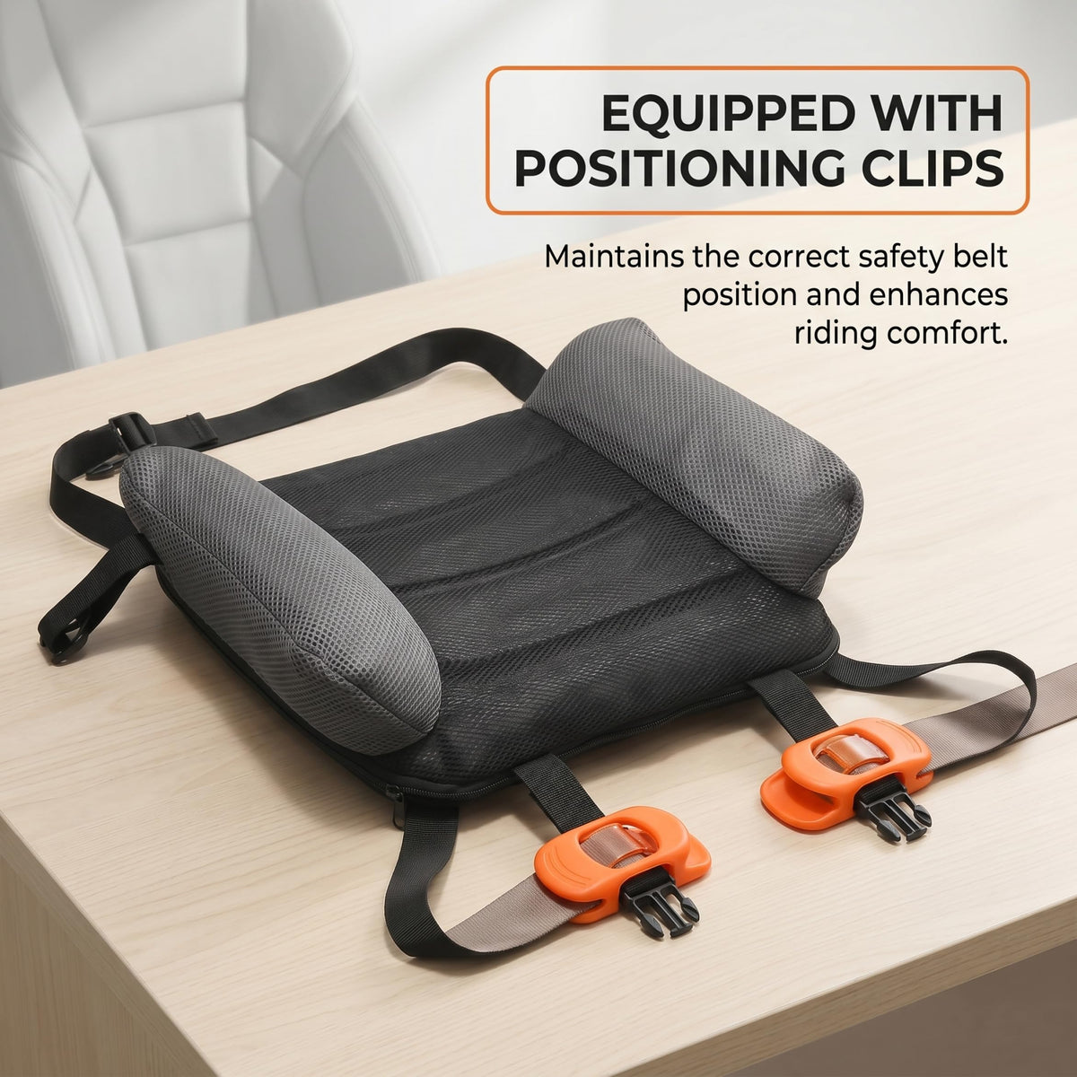 Backless Inflatable Portable Booster Seat Y523276