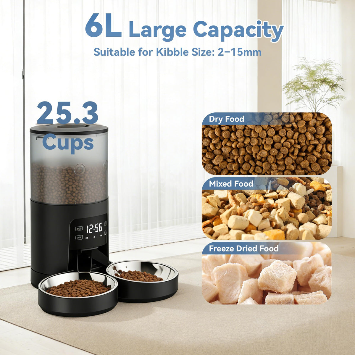 Automatic Cat Feeder 6L S56836