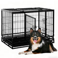 48 inch XXL Heavy Duty Dog Kennel with Wheels B929417