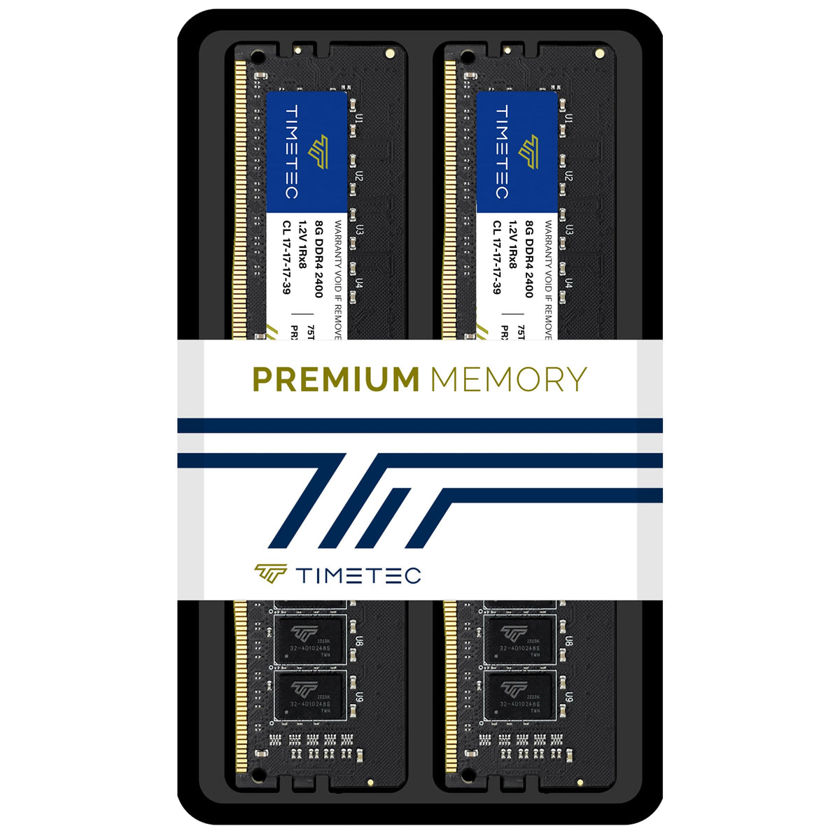 16GB Kit DDR4 2400MHz UDIMM Desktop RAM 288-Pin Non-ECC Unbuffered DIMM Memory K923395