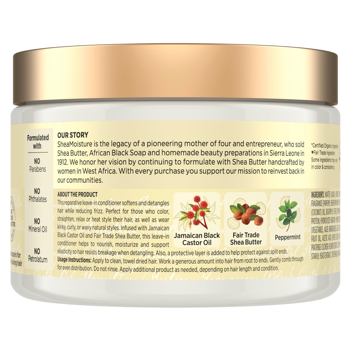 Jamaican Black Castor Oil Leave-In Conditioner, 11 Ounce O18701