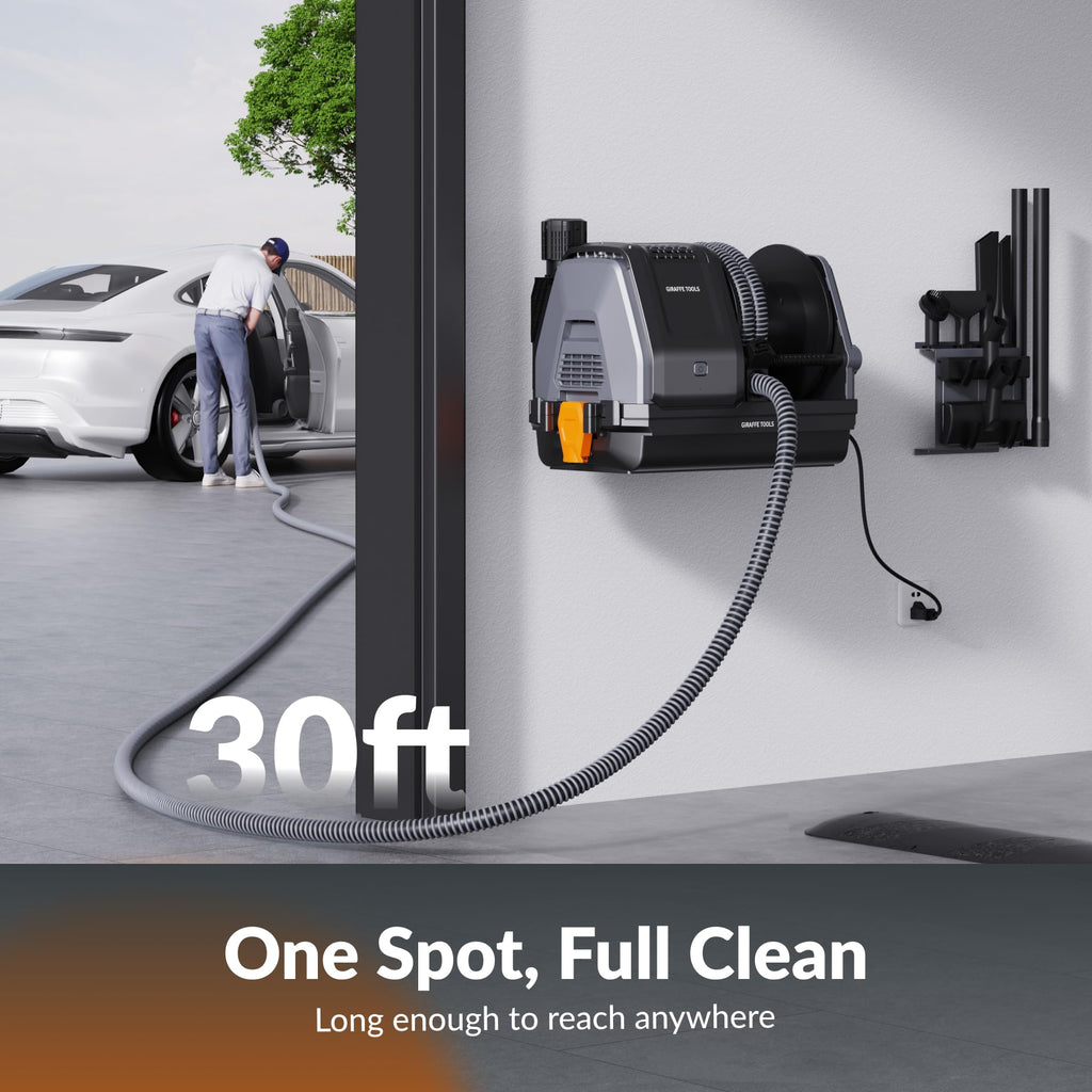 Garage Vacuum Cleaner with 30FT Hose F7265