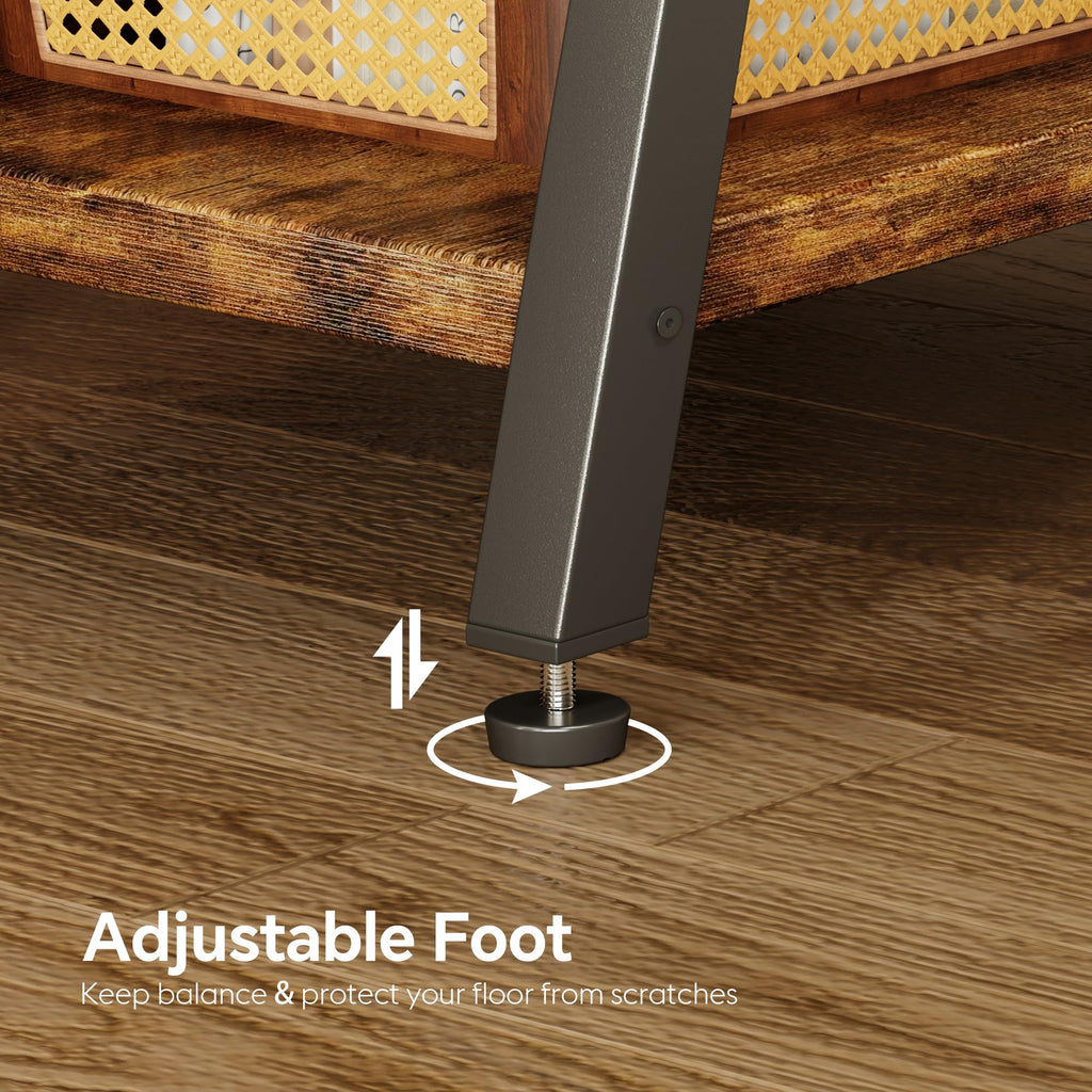 3-Tier Side Table with Charging Station F8834