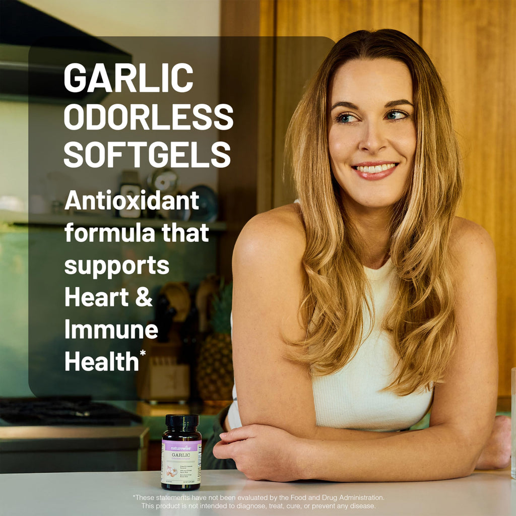Odorless Garlic Softgels with Royal Jelly & Pollen H56838