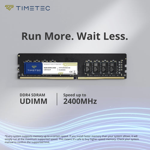16GB Kit DDR4 2400MHz UDIMM Desktop RAM 288-Pin Non-ECC Unbuffered DIMM Memory K923395