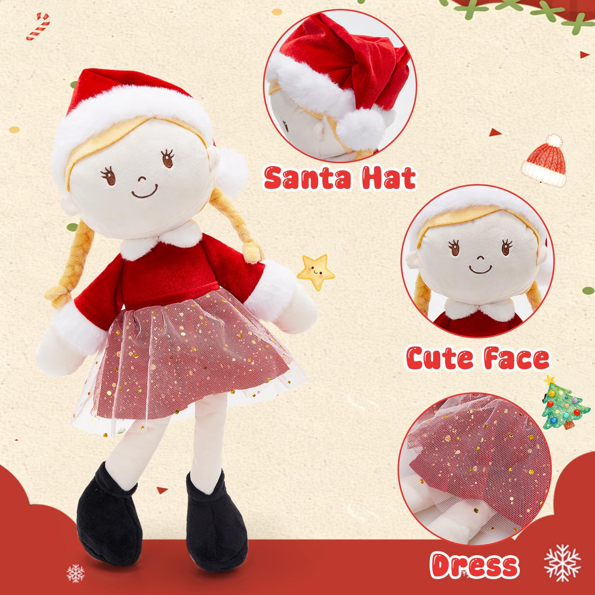 Soft Baby Doll Plush 17inch R419