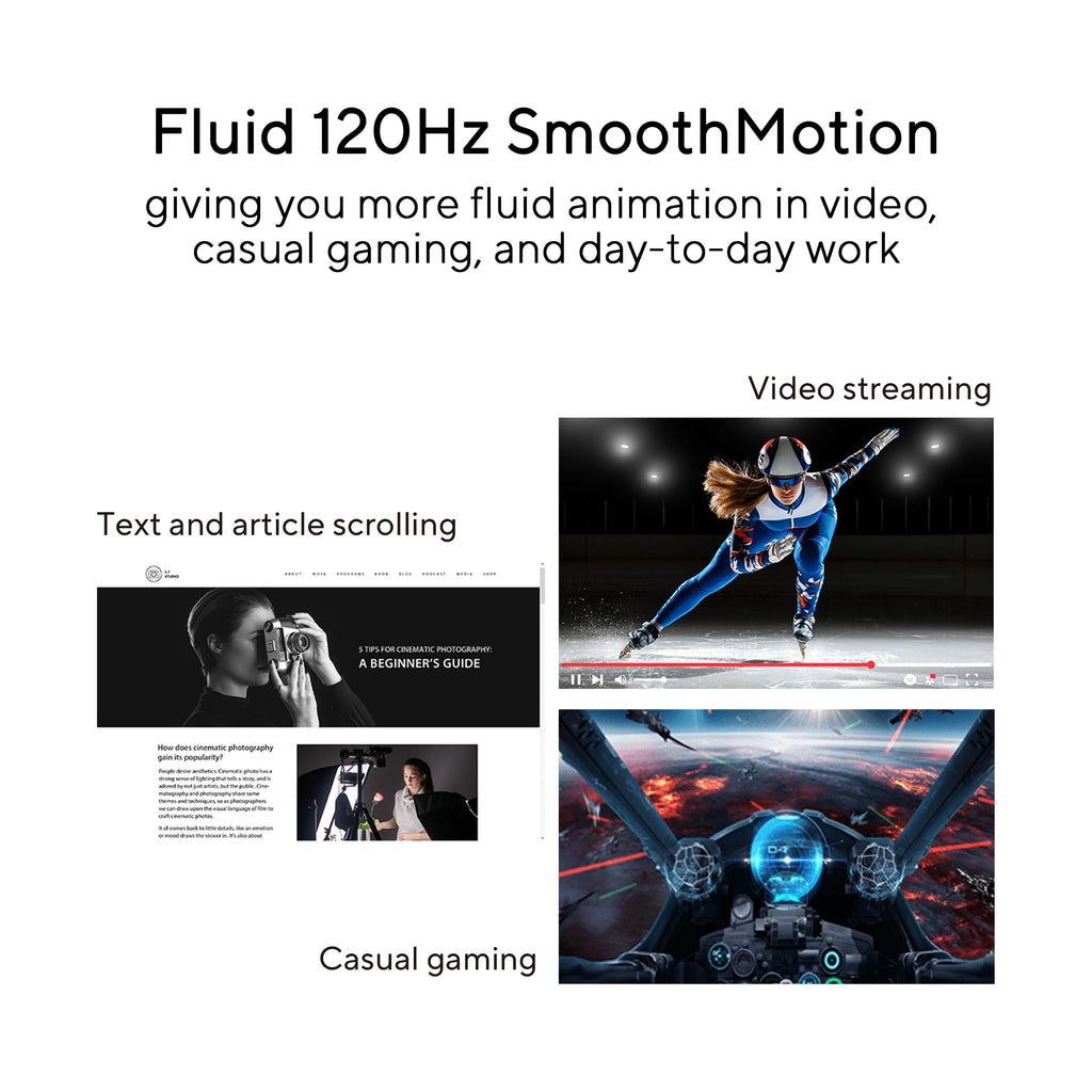 24" 1080P FHD 120Hz IPS Computer Monitor K6189