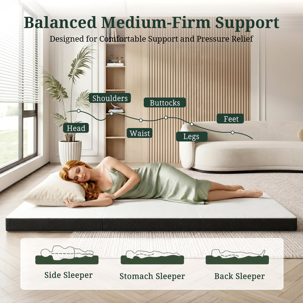 3 Inch Twin Tri-Fold Memory Foam Mattress K2660
