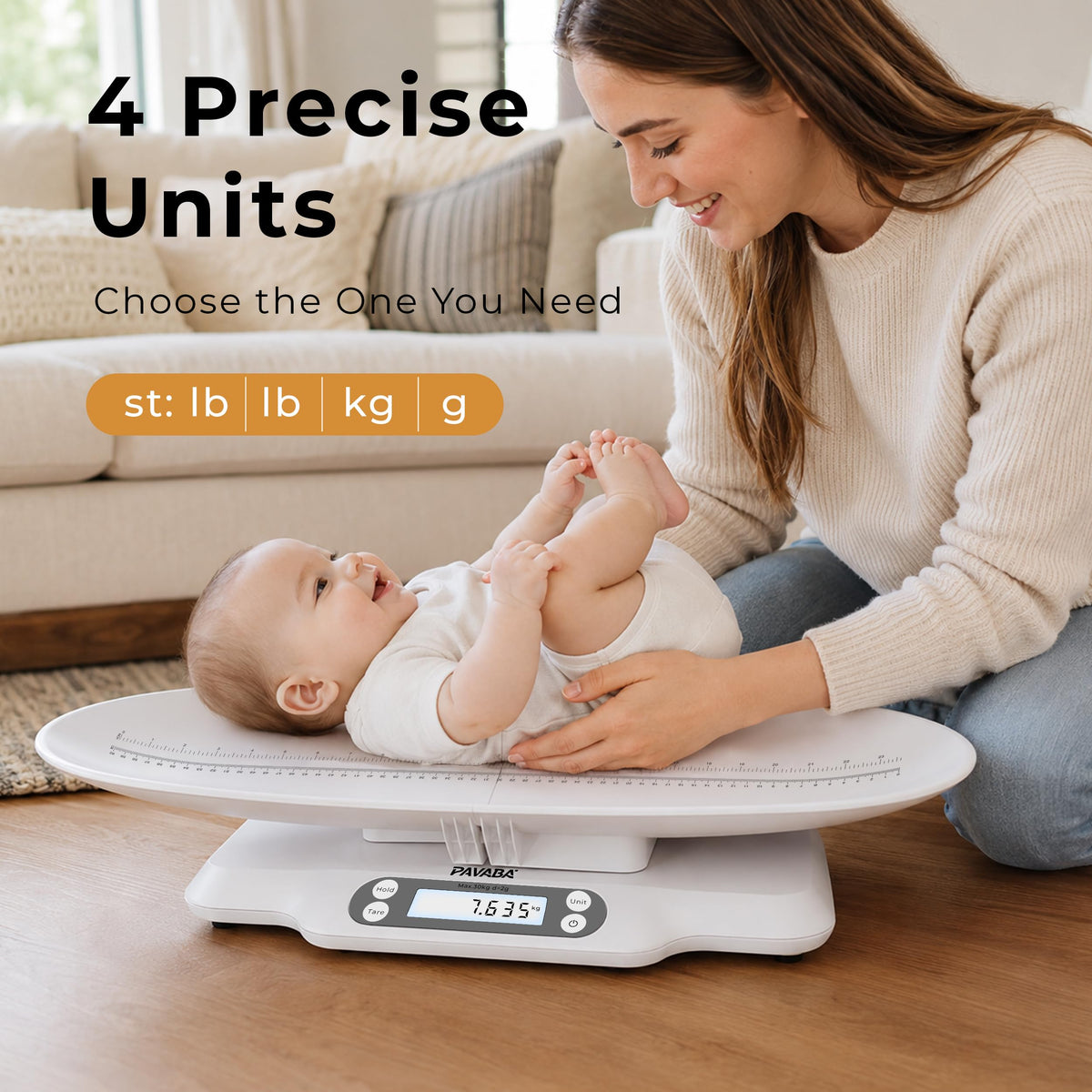 Digital Baby Scale with Removable Tray T1974