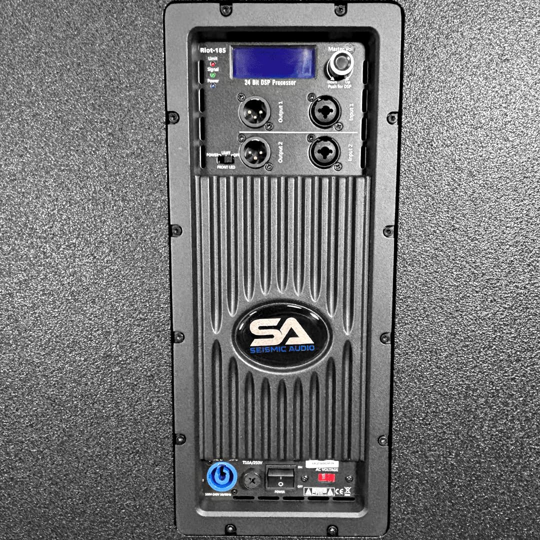Powered 18 Inch PA DJ Subwoofer Cabinet U61123