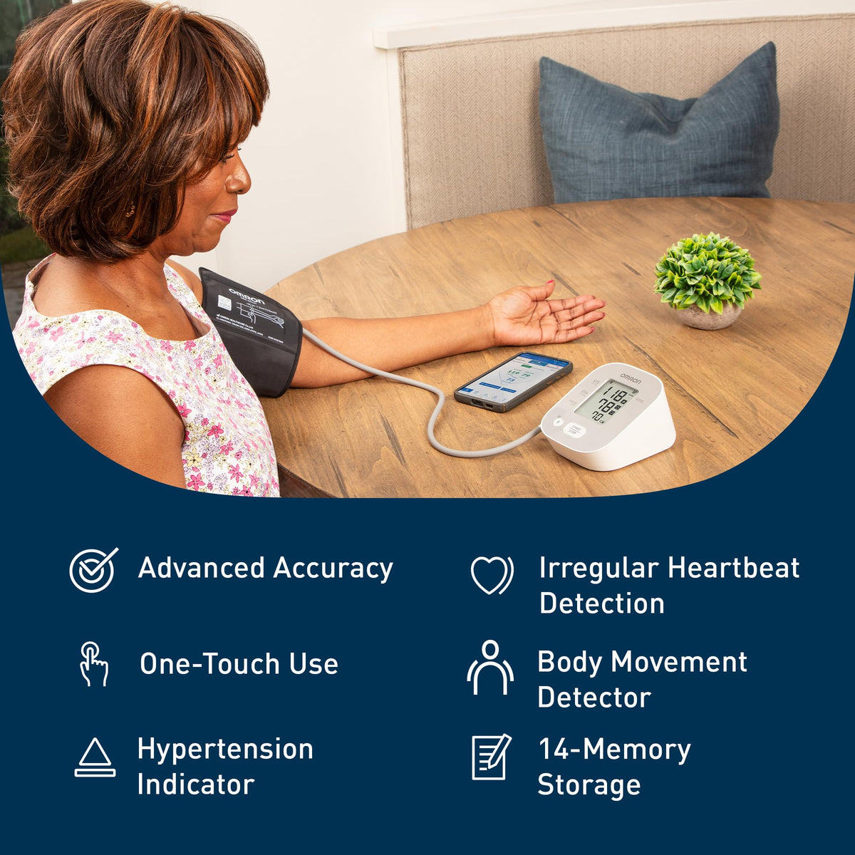 Bronze Blood Pressure Monitor & Upper Arm Cuff K667