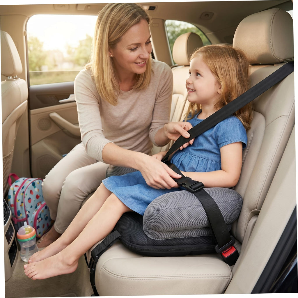Backless Inflatable Portable Booster Seat Y523276