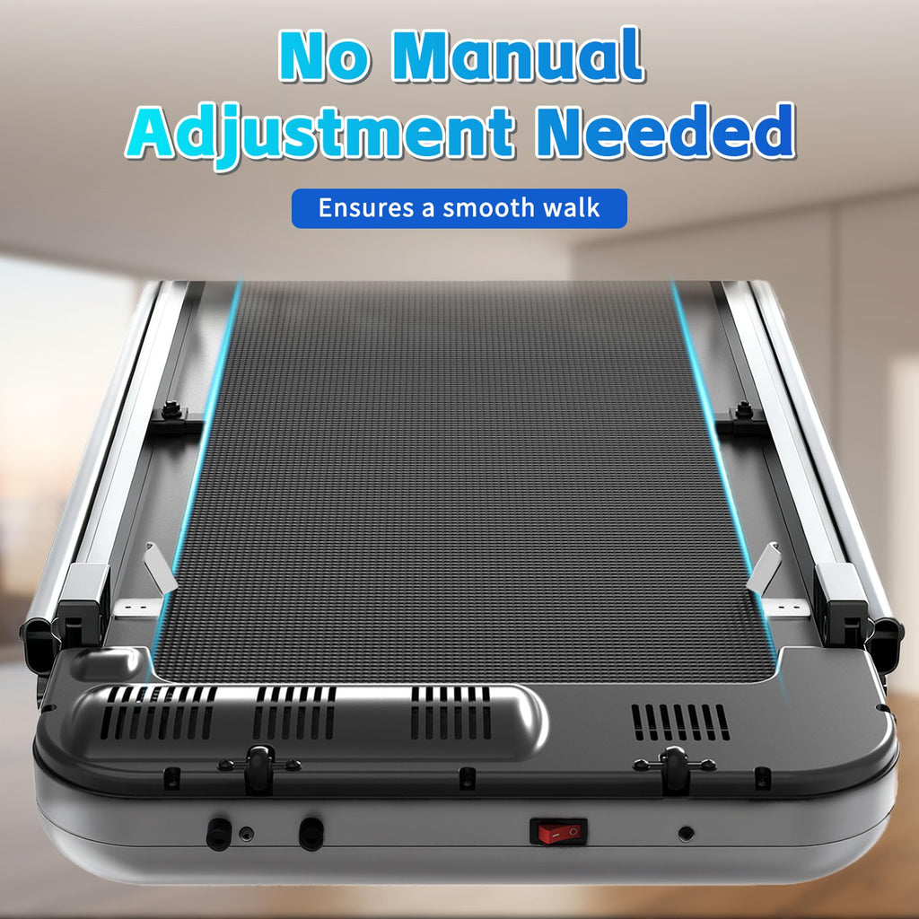 3 in 1 Compact Under Desk Treadmill with Handle Bar P638241