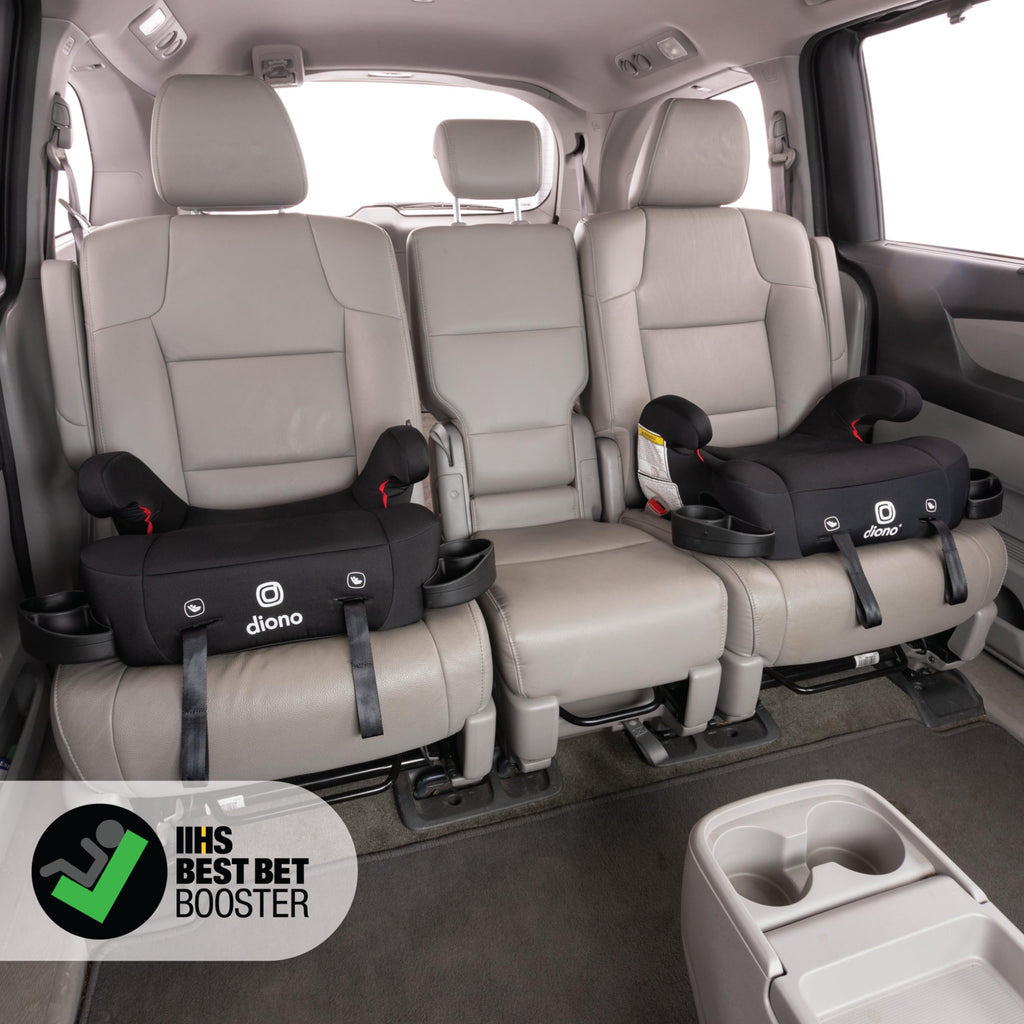 Black Backless Belt-Positioning Booster Seat P5590