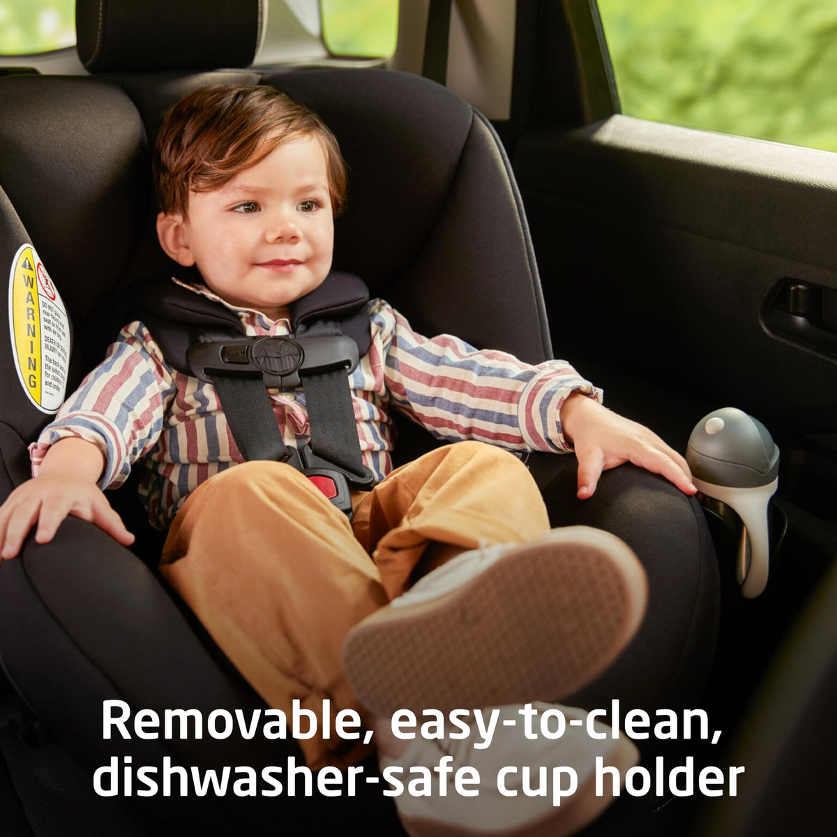 2-in-1 Convertible Car Seat, Rear & Forward Facing, 5-40 lbs D653