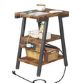 3-Tier Side Table with Charging Station F8834