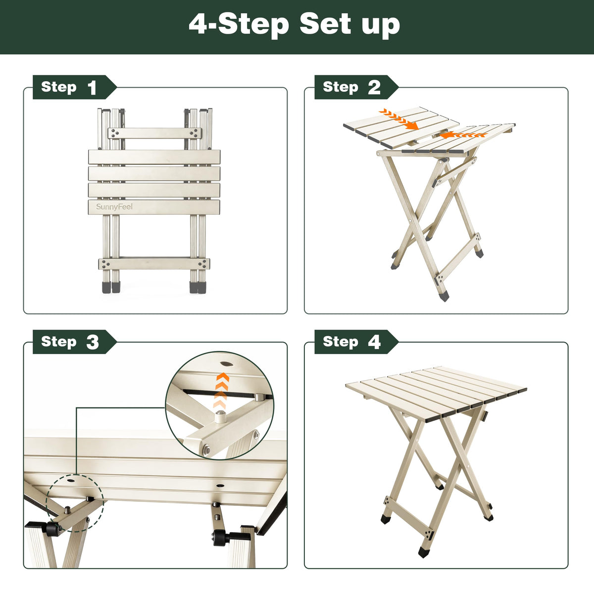 Lightweight Aluminum Folding Camping Table N271