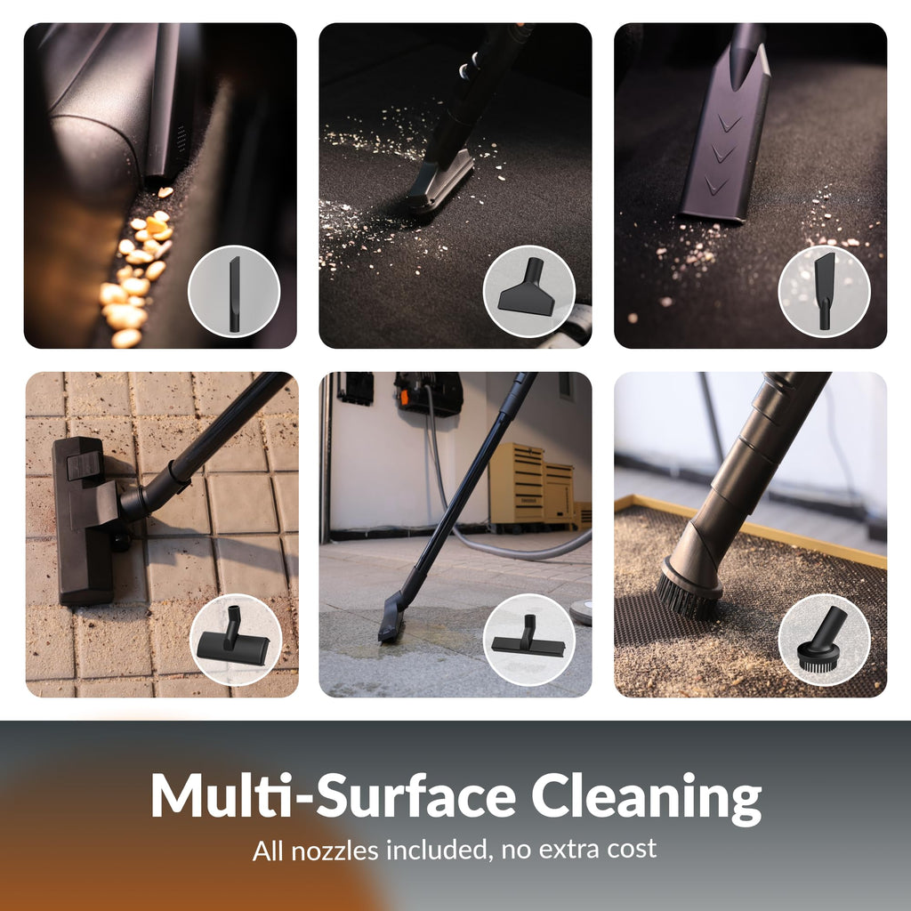 Garage Vacuum Cleaner with 30FT Hose F7265