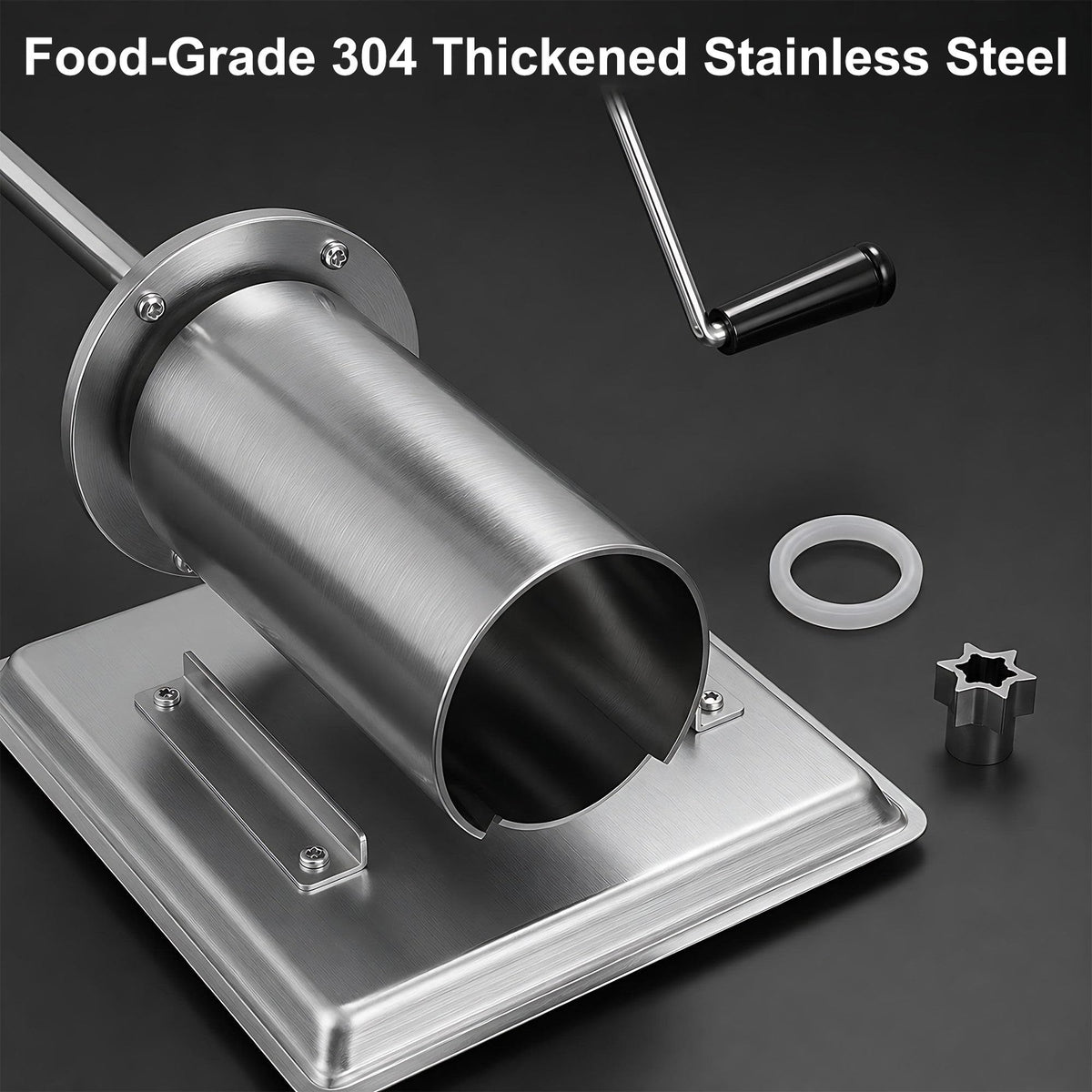 Stainless Steel Vertical Sausage Filler & Churro Press D37289