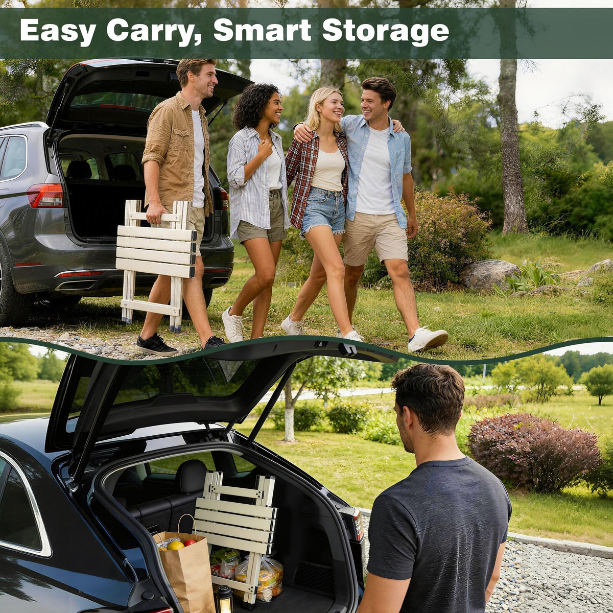 Lightweight Aluminum Folding Camping Table N271