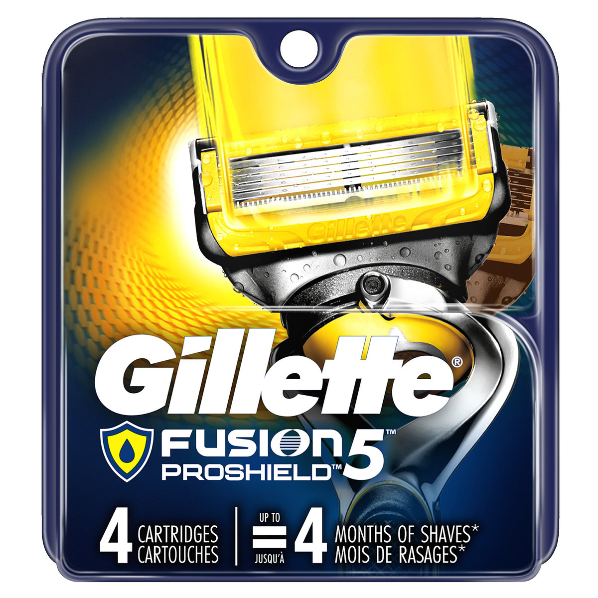 Razor Blades, 4 Blade Refills G56546