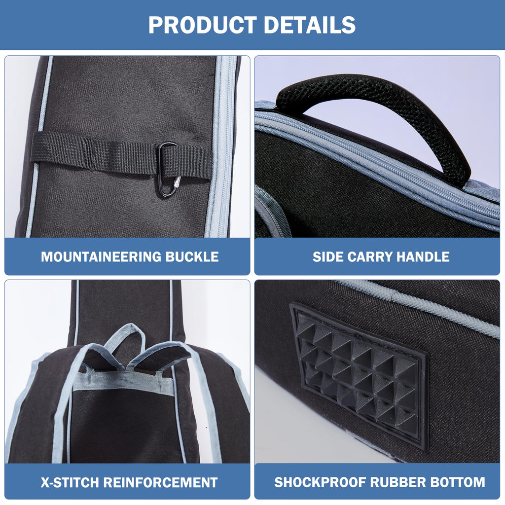 40 Inch 7mm Padded Waterproof Electric Guitar Gig Bag Y8886
