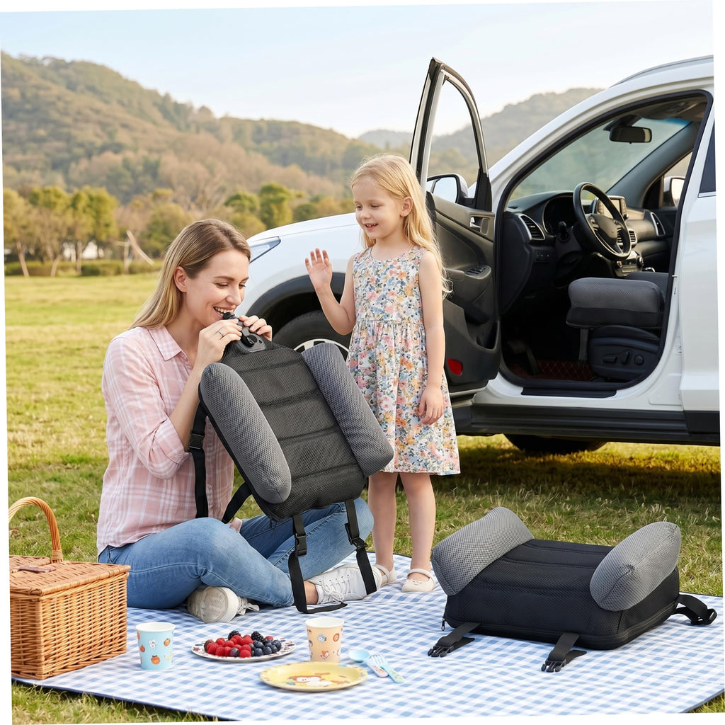 Backless Inflatable Portable Booster Seat Y523276